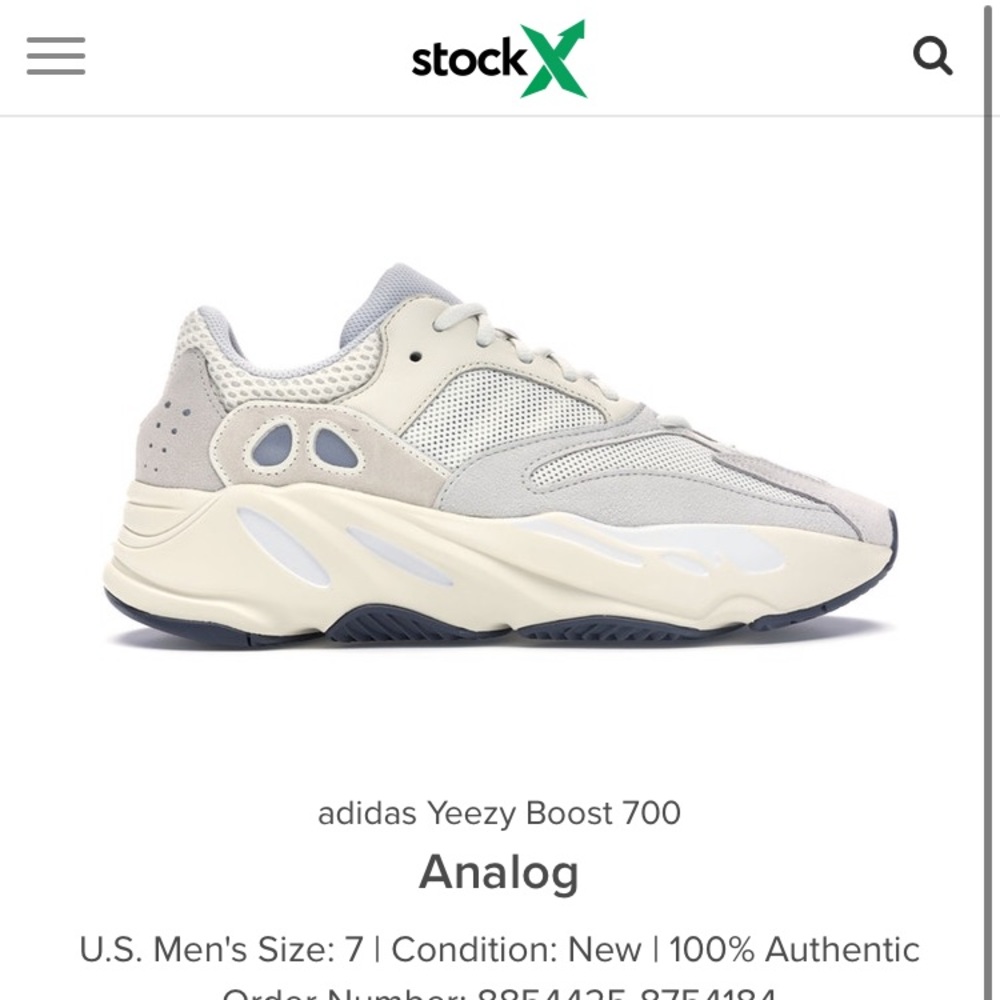 Yeezy 700 analog BRAND NEW